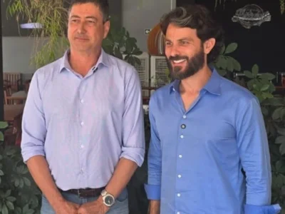 Reunião entre o prefeito de João Pinheiro com o Secretario de Estado de Governo de Minas Gerais